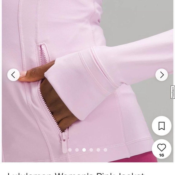 EUC lulu lemon define hooded jacket - size 4 - Picture 7 of 8